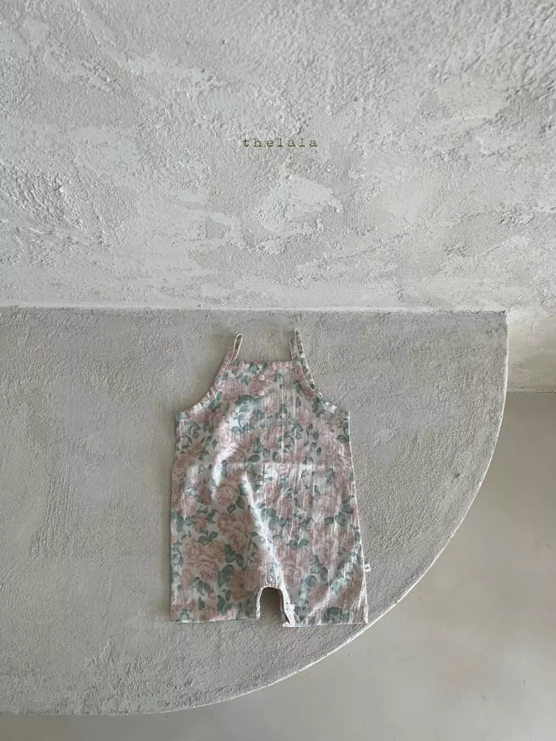 Lala - Korean Baby Fashion - #onlinebabyboutique - Rose Bodysuit - 4