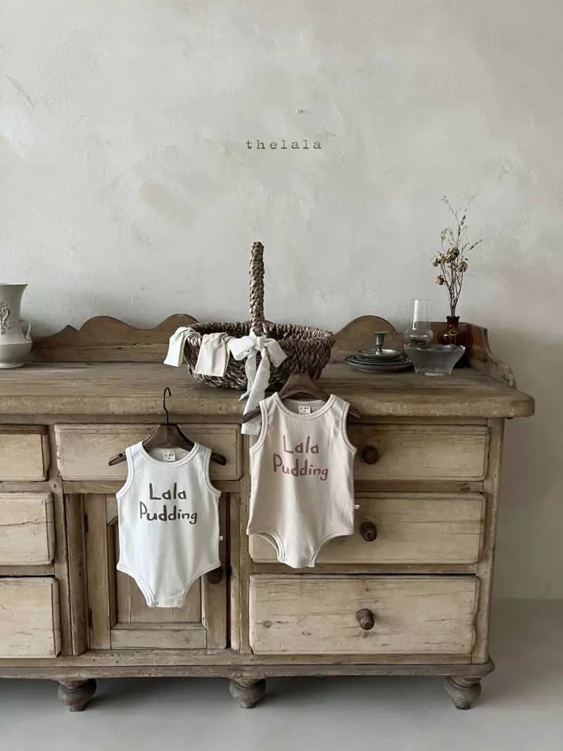 Lala - Korean Baby Fashion - #onlinebabyshop - Pudding Bodysuit - 2