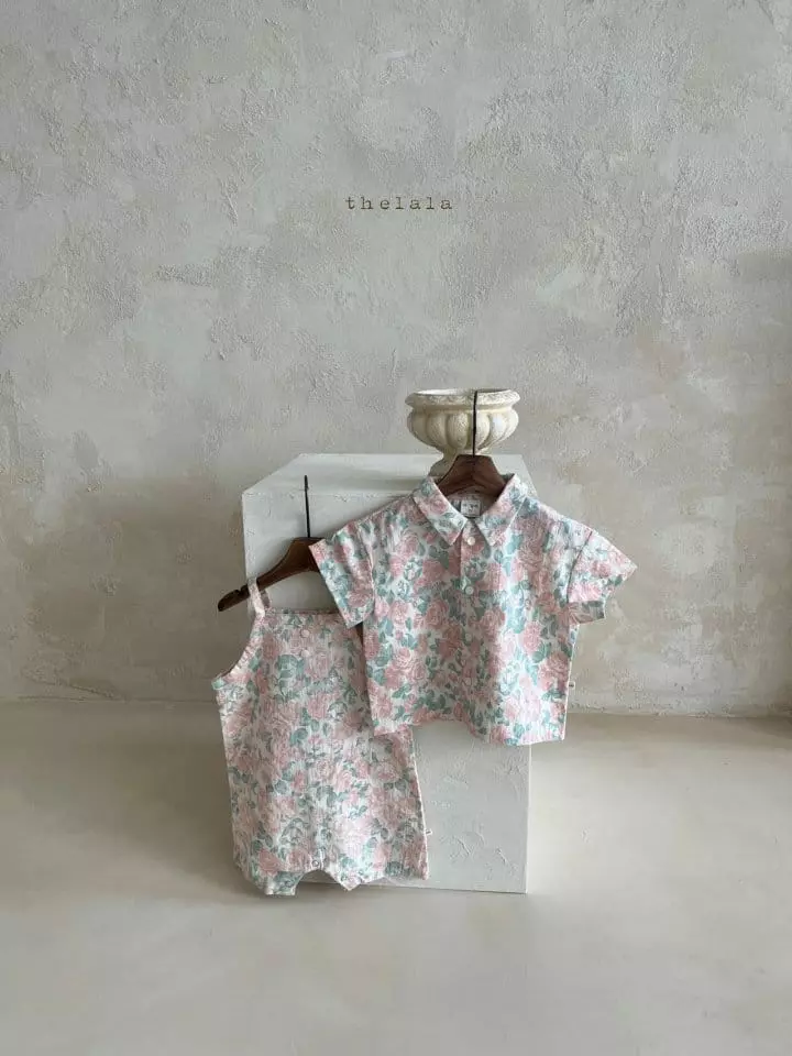 Lala - Korean Children Fashion - #childrensboutique - Rose Shirt - 6
