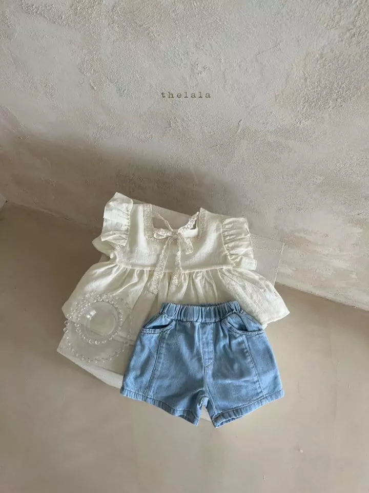 Lala - Korean Children Fashion - #kidsshorts - Wendy Blouse