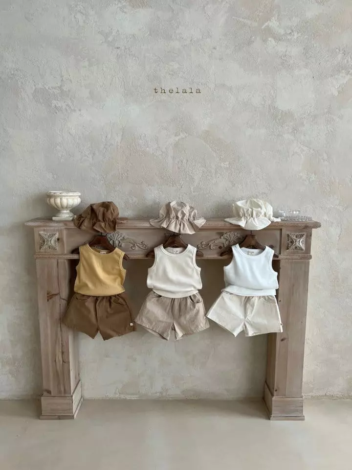 Lala - Korean Children Fashion - #kidsstore - Kid Rib Sleeveless
