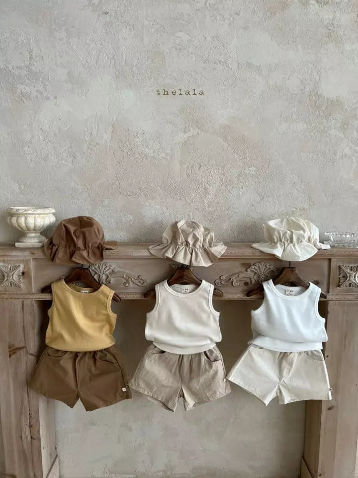 Lala - Korean Children Fashion - #kidzfashiontrend - Kid Rib Sleeveless - 2