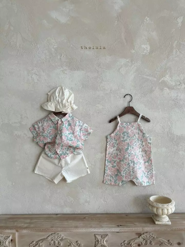 Lala - Korean Children Fashion - #prettylittlegirls - Rose Shirt - 3