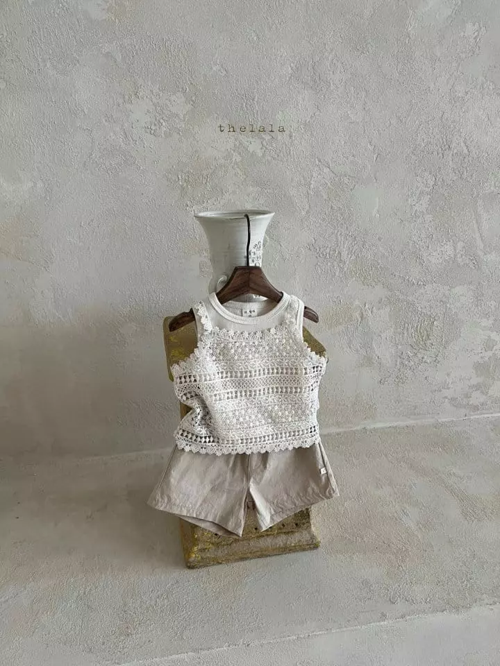 Lala - Korean Children Fashion - #prettylittlegirls - Kid Rib Sleeveless - 7