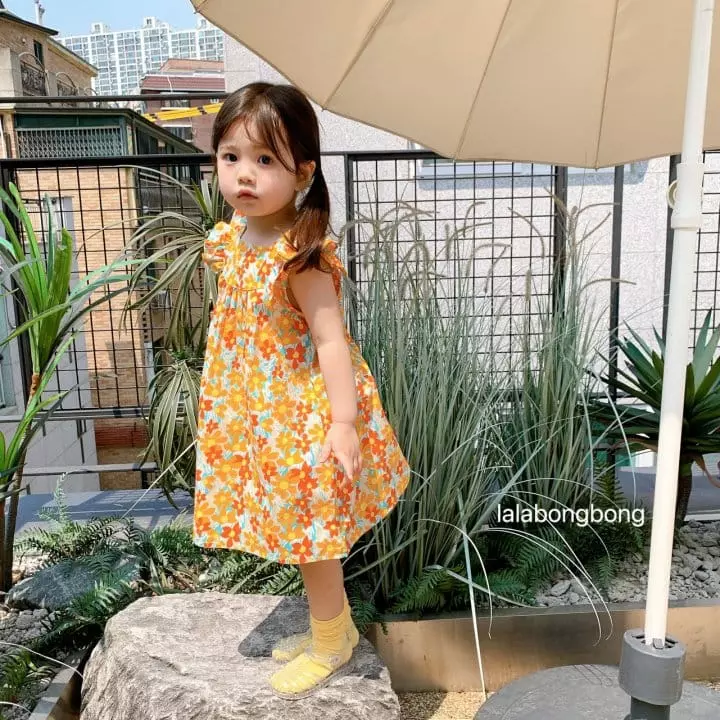 Lalabongbong - Korean Children Fashion - #Kfashion4kids - Square Sleeveless One-piece - 8