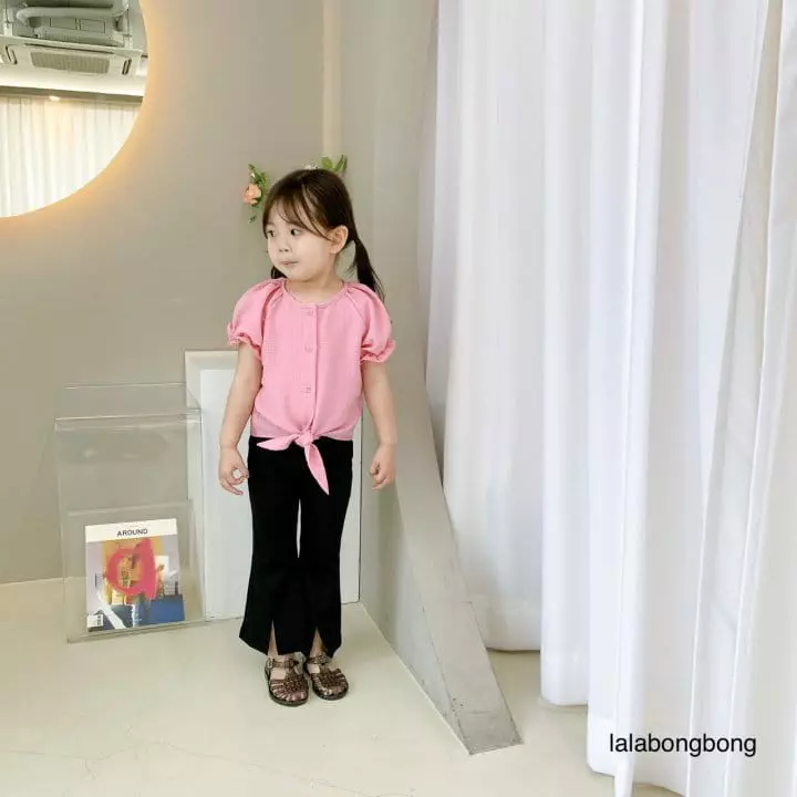 Lalabongbong - Korean Children Fashion - #childofig - Ribbon Blouse - 4