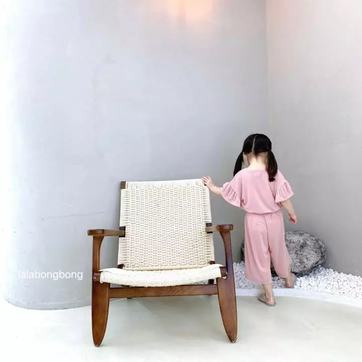 Lalabongbong - Korean Children Fashion - #childofig - Shirring Capri Top Bottom Set - 9