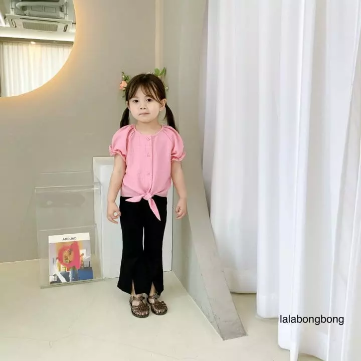Lalabongbong - Korean Children Fashion - #childrensboutique - Ribbon Blouse - 5