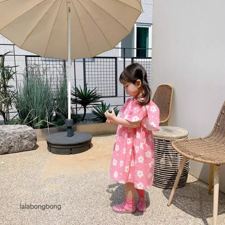 Lalabongbong - Korean Children Fashion - #childofig - Romantic One-piece - 4