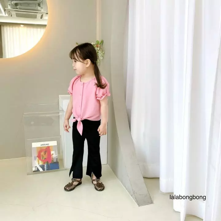 Lalabongbong - Korean Children Fashion - #designkidswear - Ribbon Blouse - 6