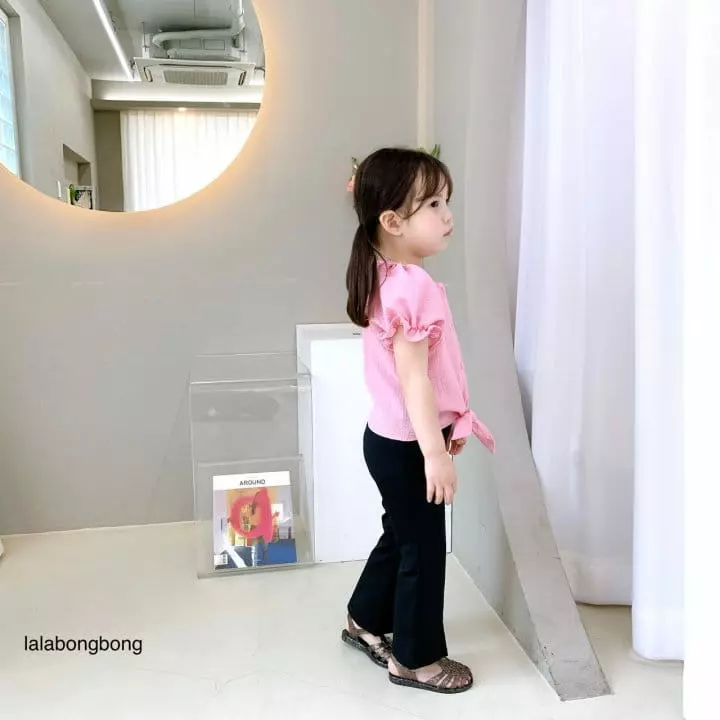 Lalabongbong - Korean Children Fashion - #kidsshorts - Ribbon Blouse - 9