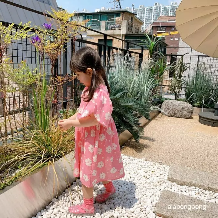 Lalabongbong - Korean Children Fashion - #kidsshorts - Romantic One-piece - 8