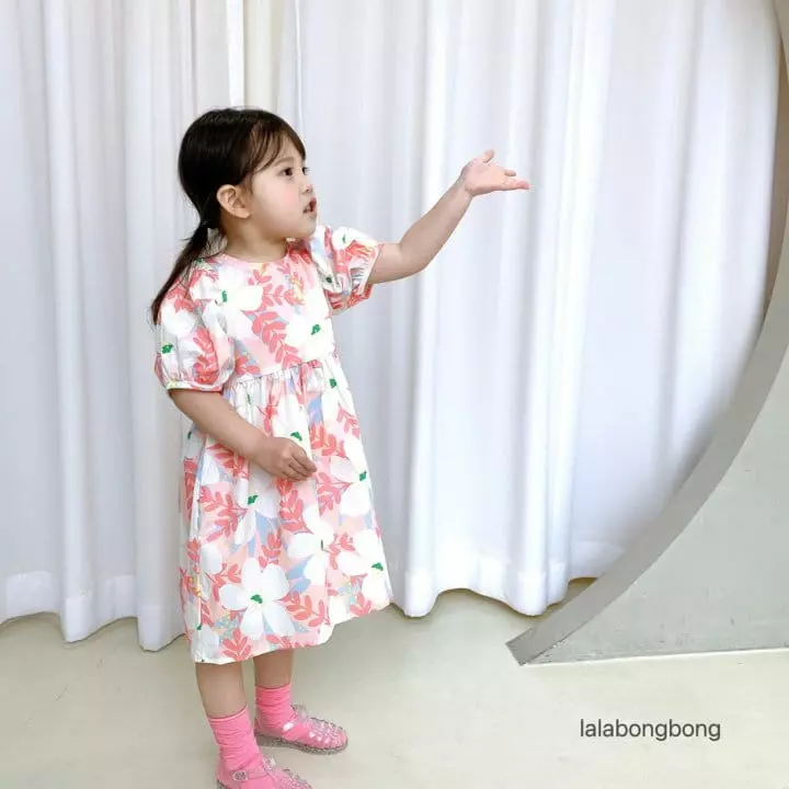 Lalabongbong - Korean Children Fashion - #kidsshorts - Joy Puff One-piece - 3