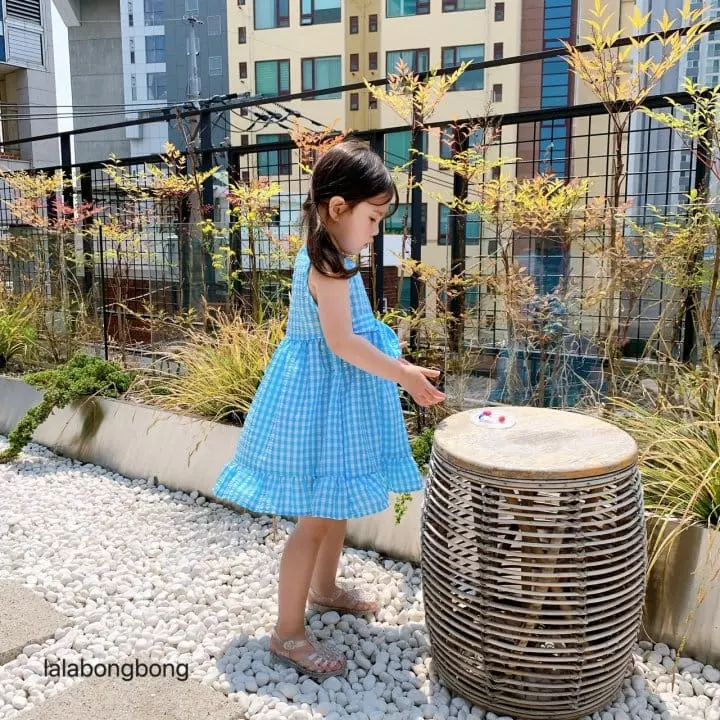 Lalabongbong - Korean Children Fashion - #kidsstore - Big Ribbon One-piece - 3