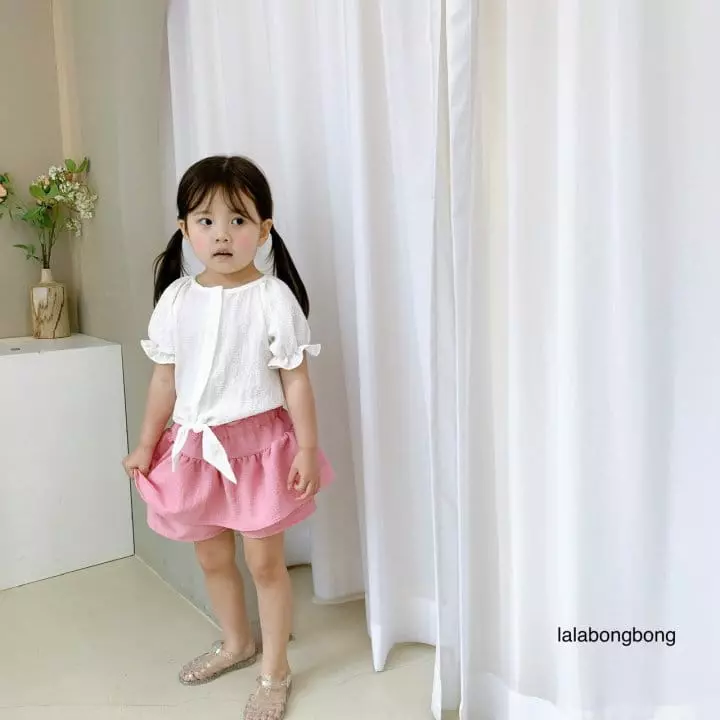 Lalabongbong - Korean Children Fashion - #kidzfashiontrend - Ribbon Blouse - 11