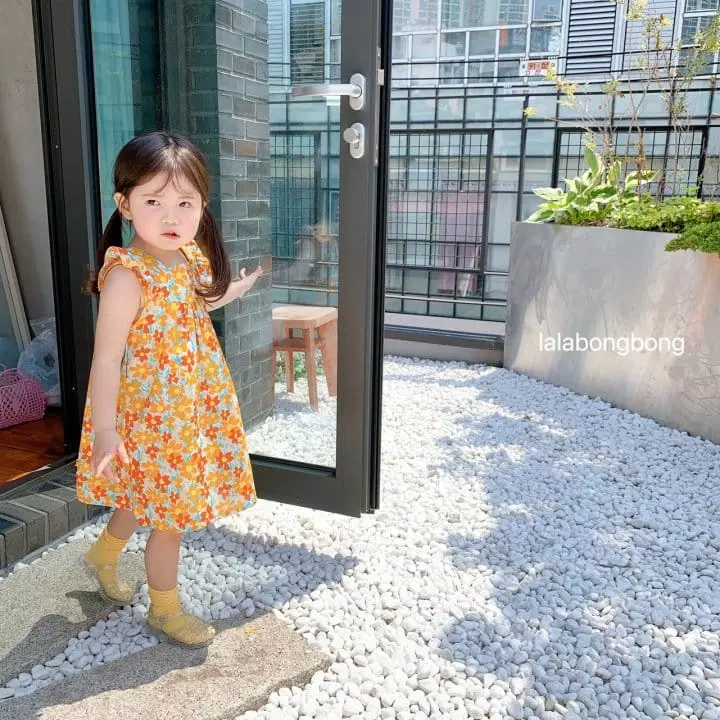 Lalabongbong - Korean Children Fashion - #magicofchildhood - Square Sleeveless One-piece - 10