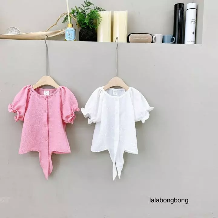Lalabongbong - Korean Children Fashion - #minifashionista - Ribbon Blouse