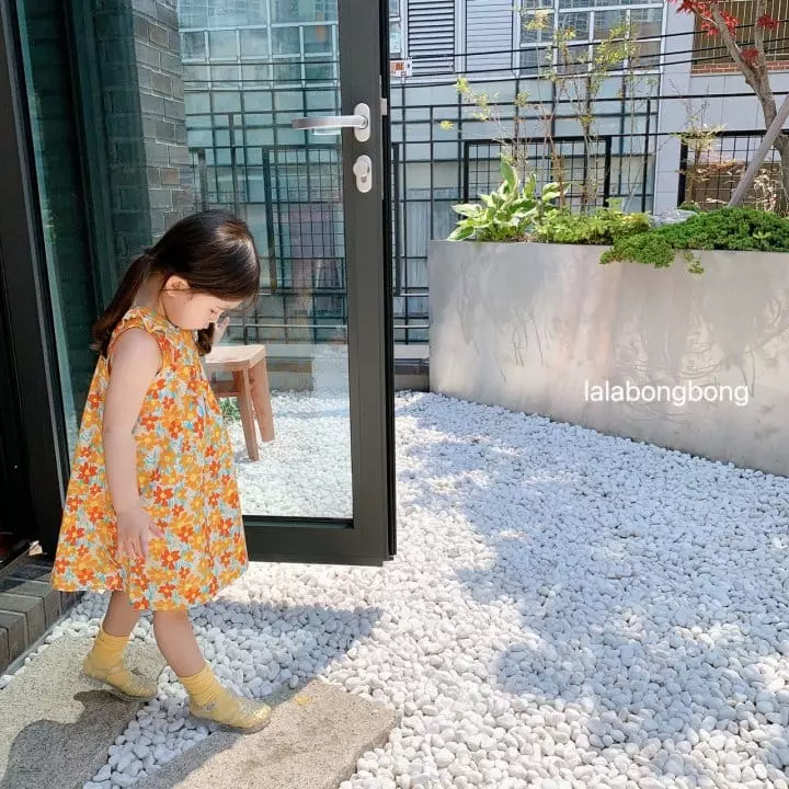 Lalabongbong - Korean Children Fashion - #minifashionista - Square Sleeveless One-piece - 11