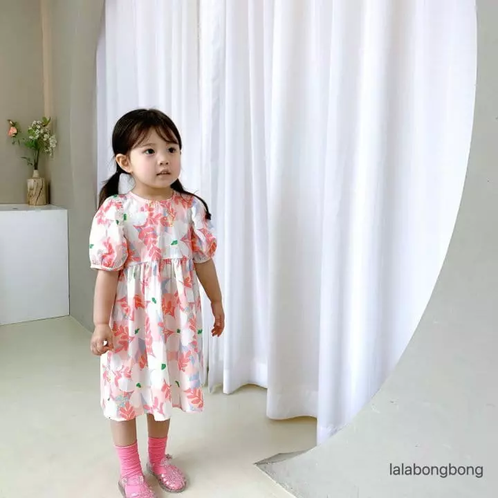 Lalabongbong - Korean Children Fashion - #minifashionista - Joy Puff One-piece - 9
