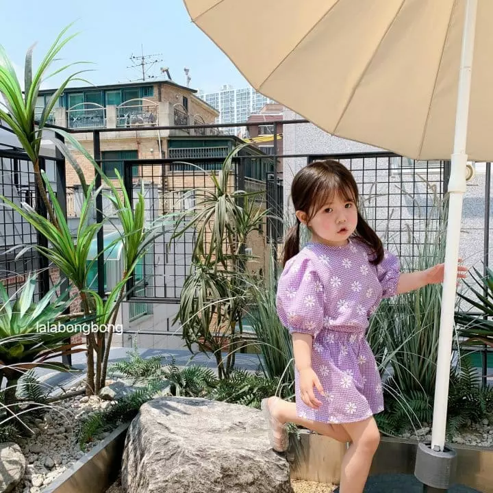 Lalabongbong - Korean Children Fashion - #minifashionista - Sweet Top Bottom Set - 6