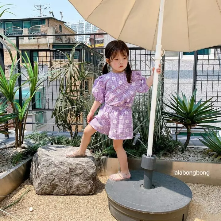 Lalabongbong - Korean Children Fashion - #stylishchildhood - Sweet Top Bottom Set - 10