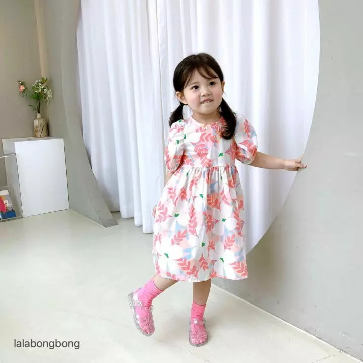 Lalabongbong - Korean Children Fashion - #todddlerfashion - Joy Puff One-piece - 11