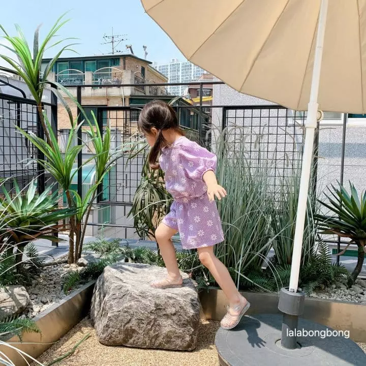 Lalabongbong - Korean Children Fashion - #toddlerclothing - Sweet Top Bottom Set - 9