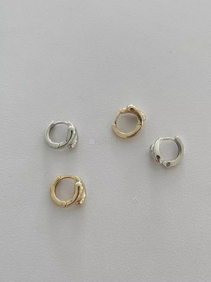 Lapin - Korean Women Fashion - #momslook - Bolk Earring - 3