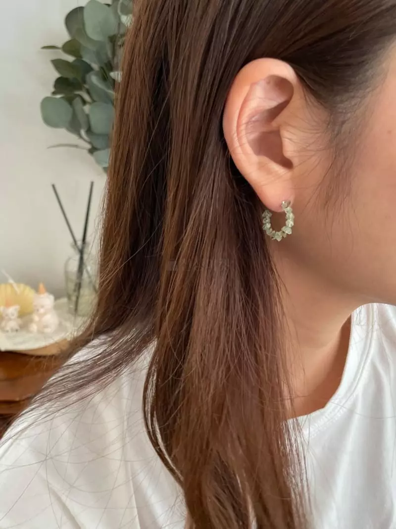 Lapin - Korean Women Fashion - #womensfashion - Triangle Earring - 4