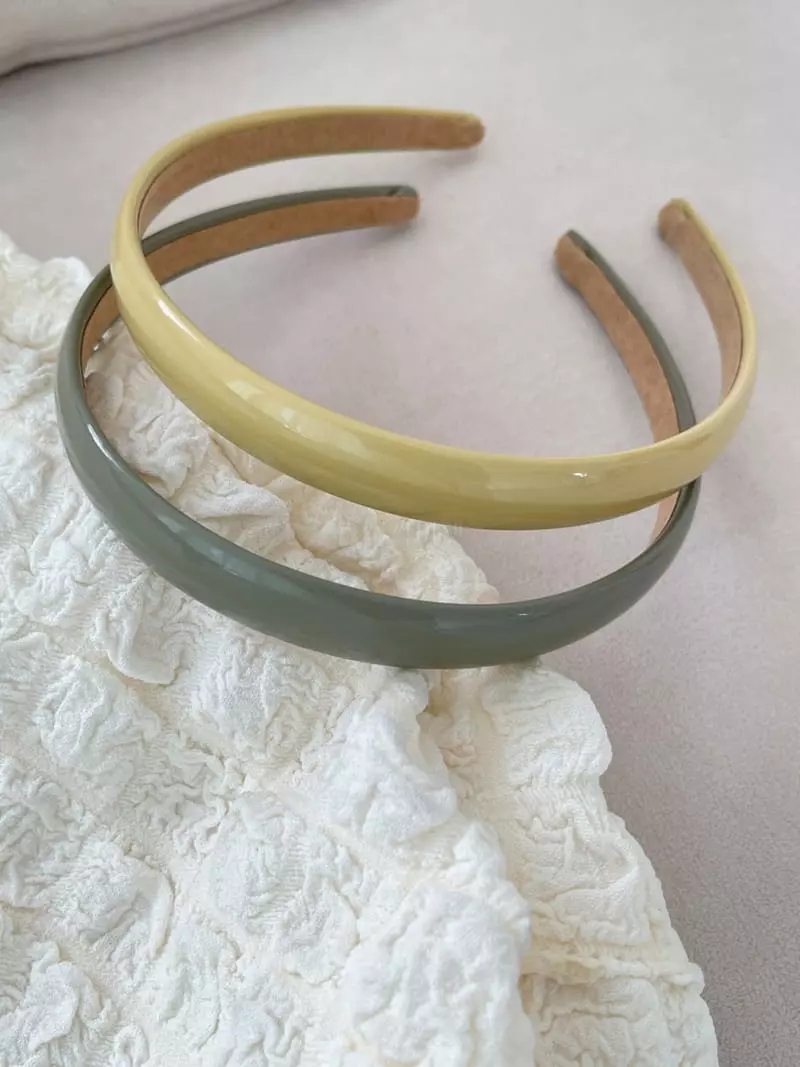 Lapin - Korean Women Fashion - #shopsmall - Bling Pastel Slim Hairband