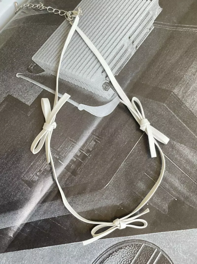 Lapin - Korean Women Fashion - #thatsdarling - Ribbon Choker