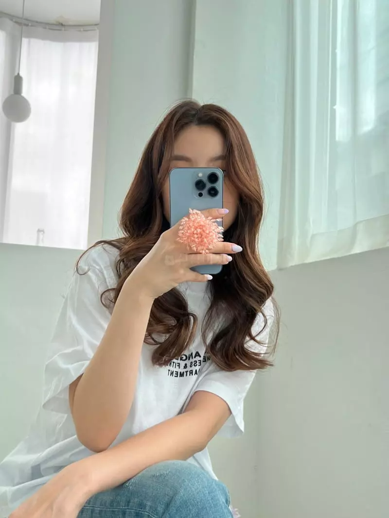 Lapin - Korean Women Fashion - #shopsmall - Beats FLower Griptok - 4
