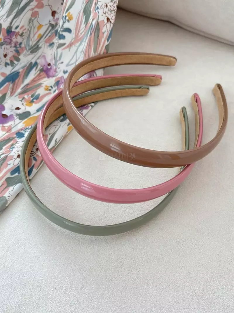 Lapin - Korean Women Fashion - #thatsdarling - Bling Pastel Slim Hairband - 2