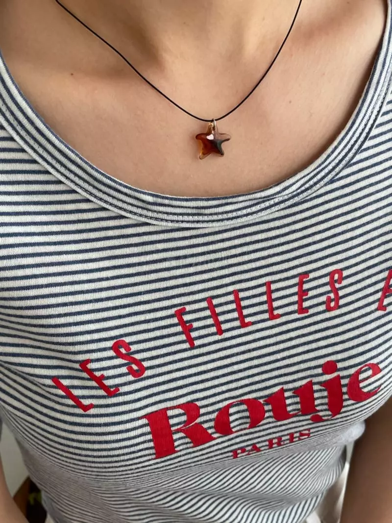 Lapin - Korean Women Fashion - #womensfashion - Starfish Necklace - 3