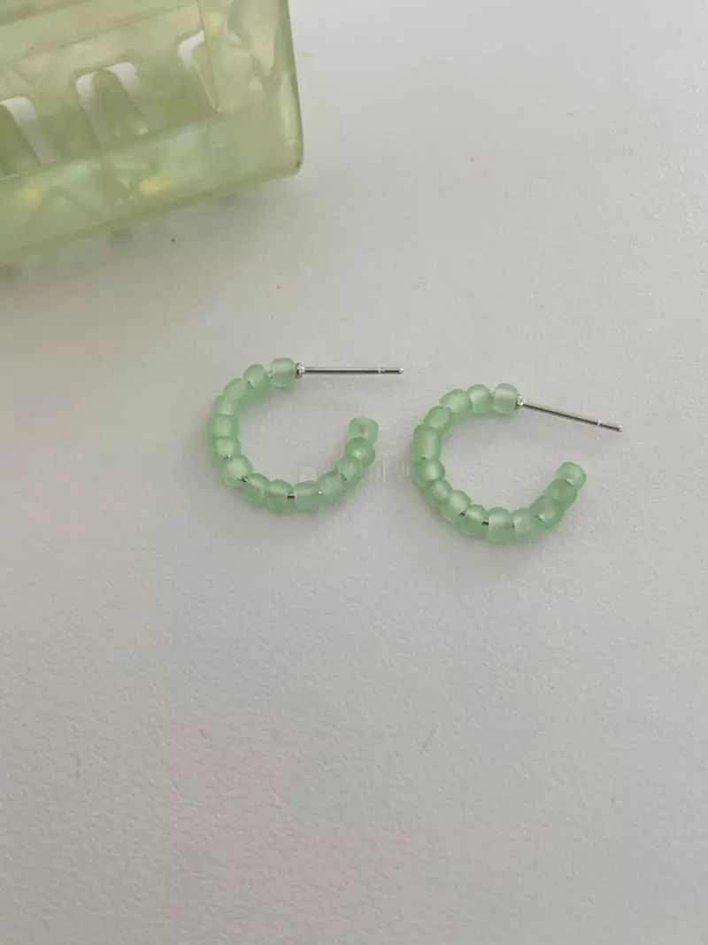 Lapin - Korean Women Fashion - #womensfashion - Spring Flower Earring