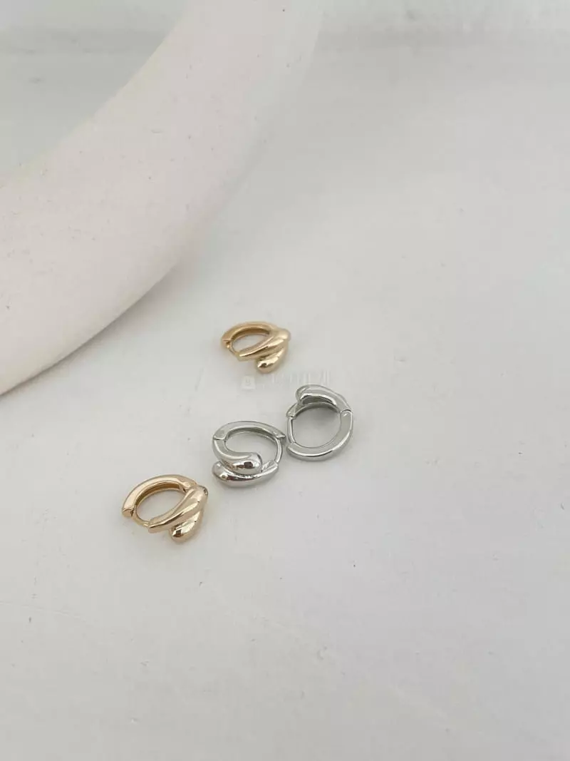 Lapin - Korean Women Fashion - #womensfashion - Bolk Earring - 2
