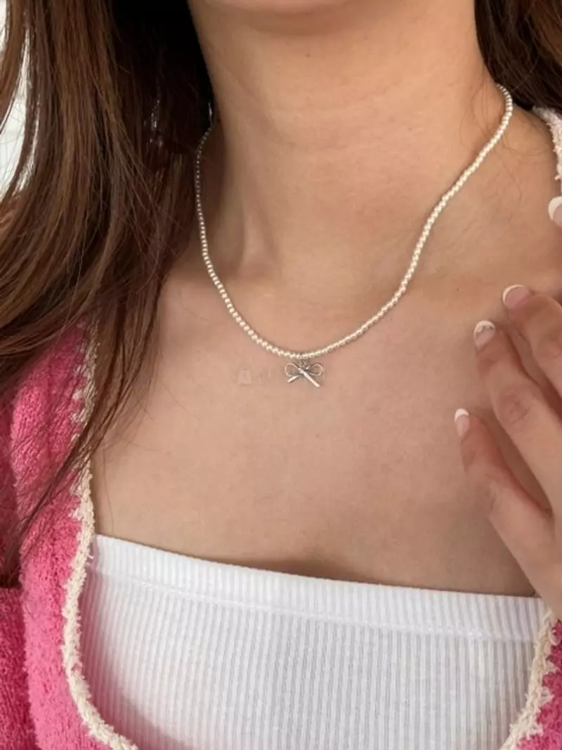 Lapin - Korean Women Fashion - #womensfashion - Pearl Necklace - 2