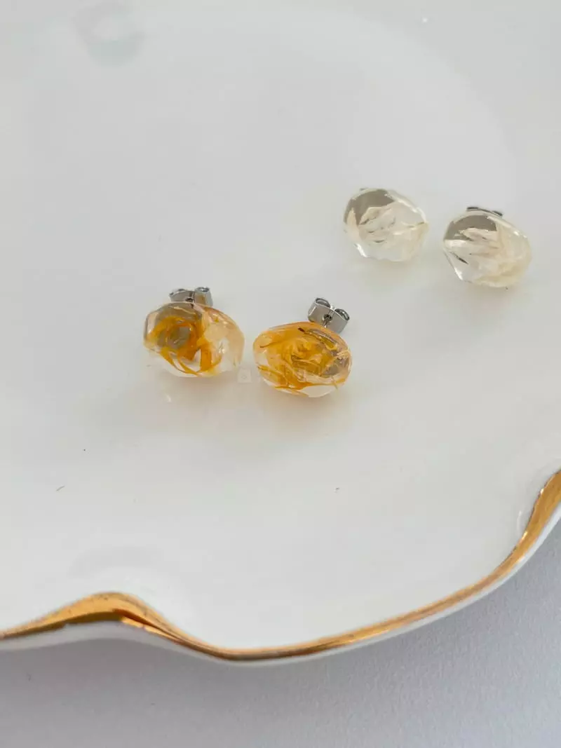 Lapin - Korean Women Fashion - #womensfashion - Leaf Earring