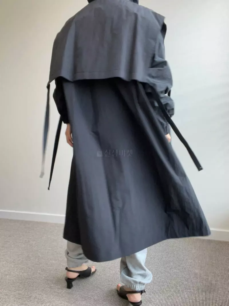 Le Ppl - Korean Women Fashion - #momslook - Ruff Hoody Jacket