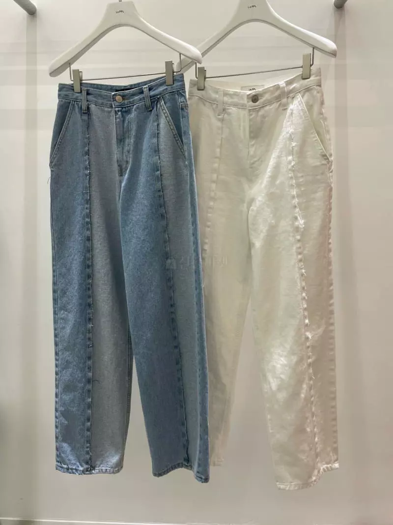 Le Ppl - Korean Women Fashion - #thatsdarling - Cutting Jeans - 4