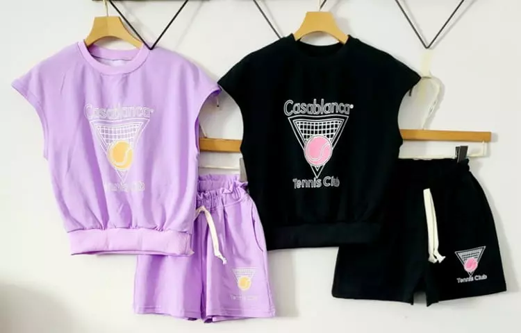 Lilas - Korean Children Fashion - #kidzfashiontrend - Tennis Top Bottom Set - 4