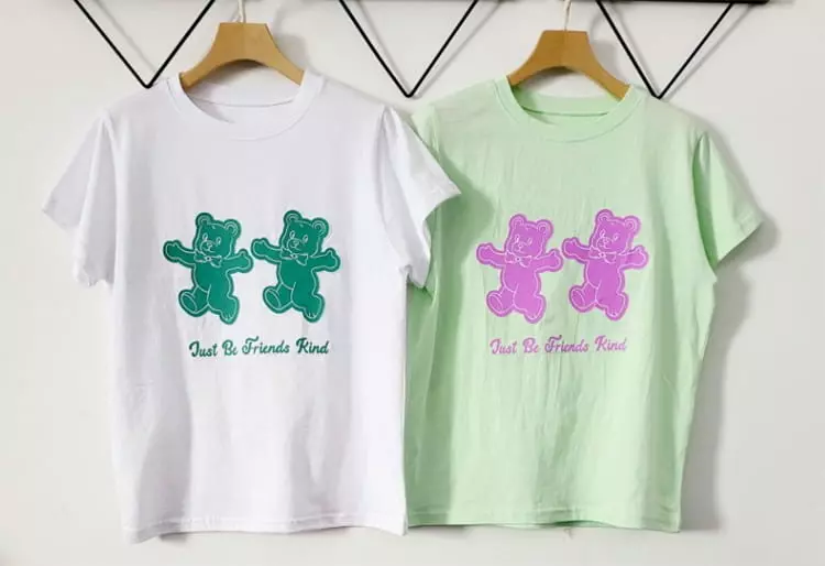 Lilas - Korean Children Fashion - #designkidswear - Two Bear Long Tee - 5