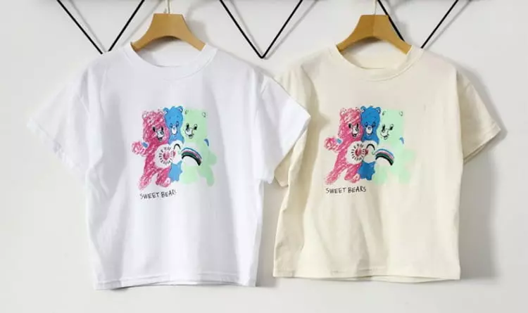 Lilas - Korean Children Fashion - #fashionkids - Sweet Bear Tee - 6