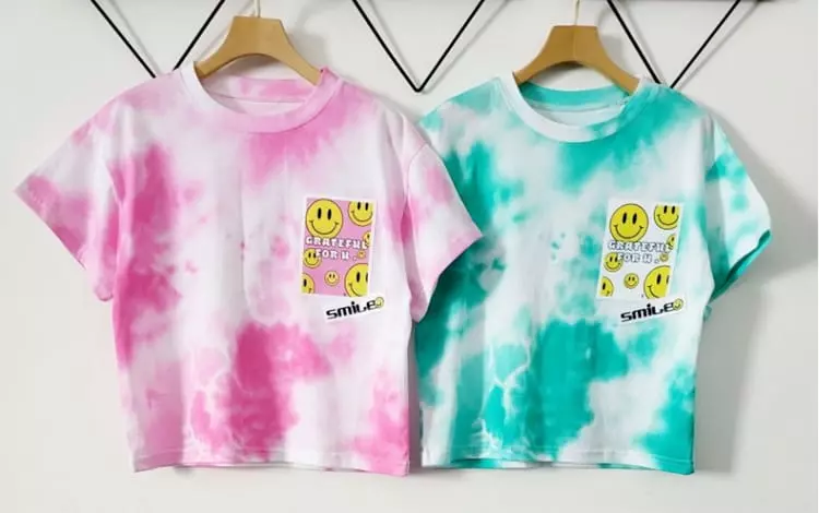Lilas - Korean Children Fashion - #fashionkids - Smile Water Paint Tee - 5