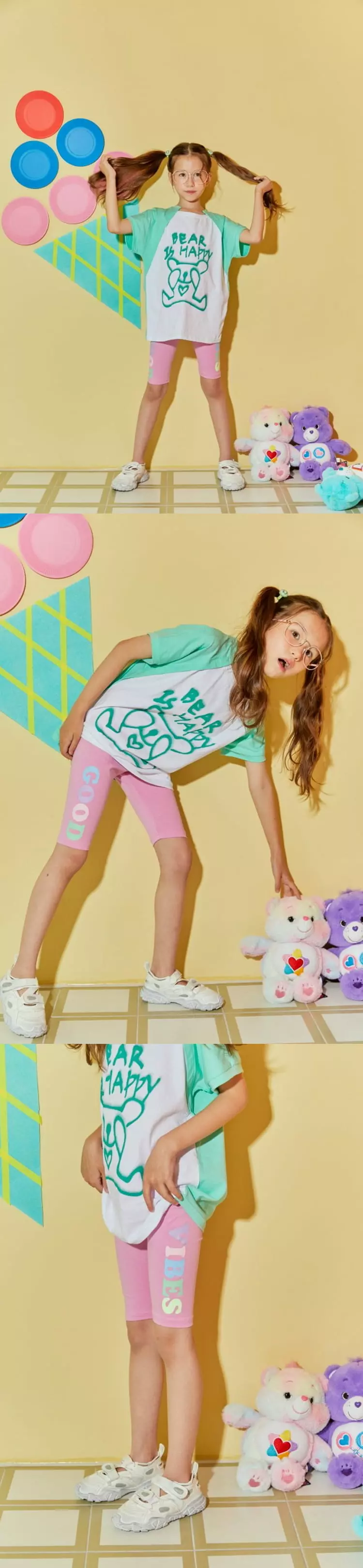 Lilas - Korean Children Fashion - #kidsshorts - Vibe Leggings - 3