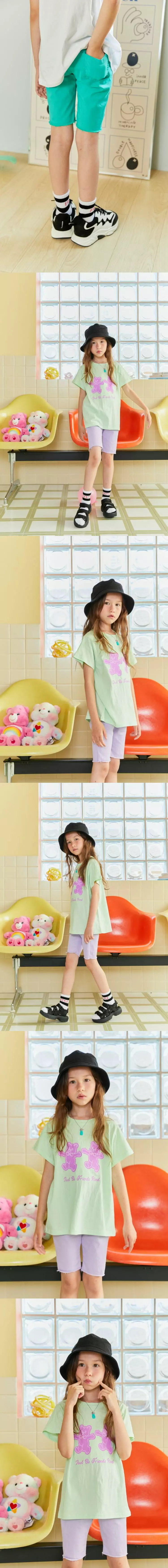 Lilas - Korean Children Fashion - #kidsstore - Short Jeggings - 3