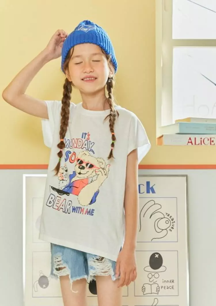 Lilas - Korean Children Fashion - #kidsstore - Vintage Shorts - 2