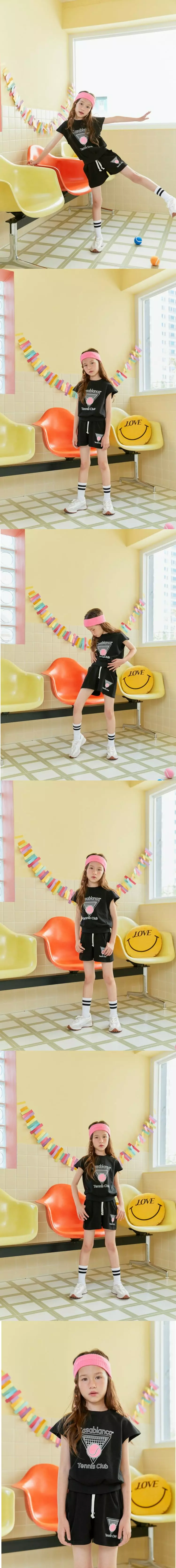 Lilas - Korean Children Fashion - #kidzfashiontrend - Tennis Top Bottom Set - 3