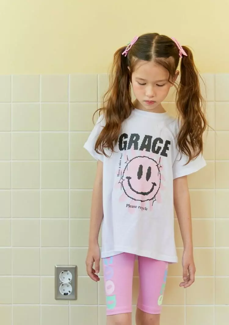 Lilas - Korean Children Fashion - #kidzfashiontrend - Grace Long Tee