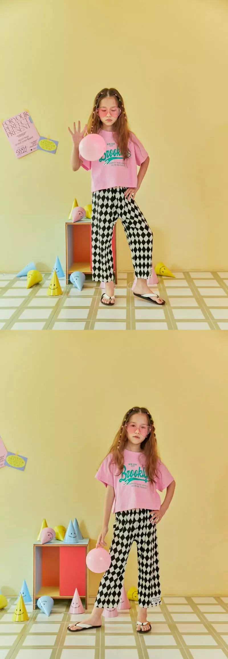 Lilas - Korean Children Fashion - #kidzfashiontrend - Dia Wrinkle Pants - 2